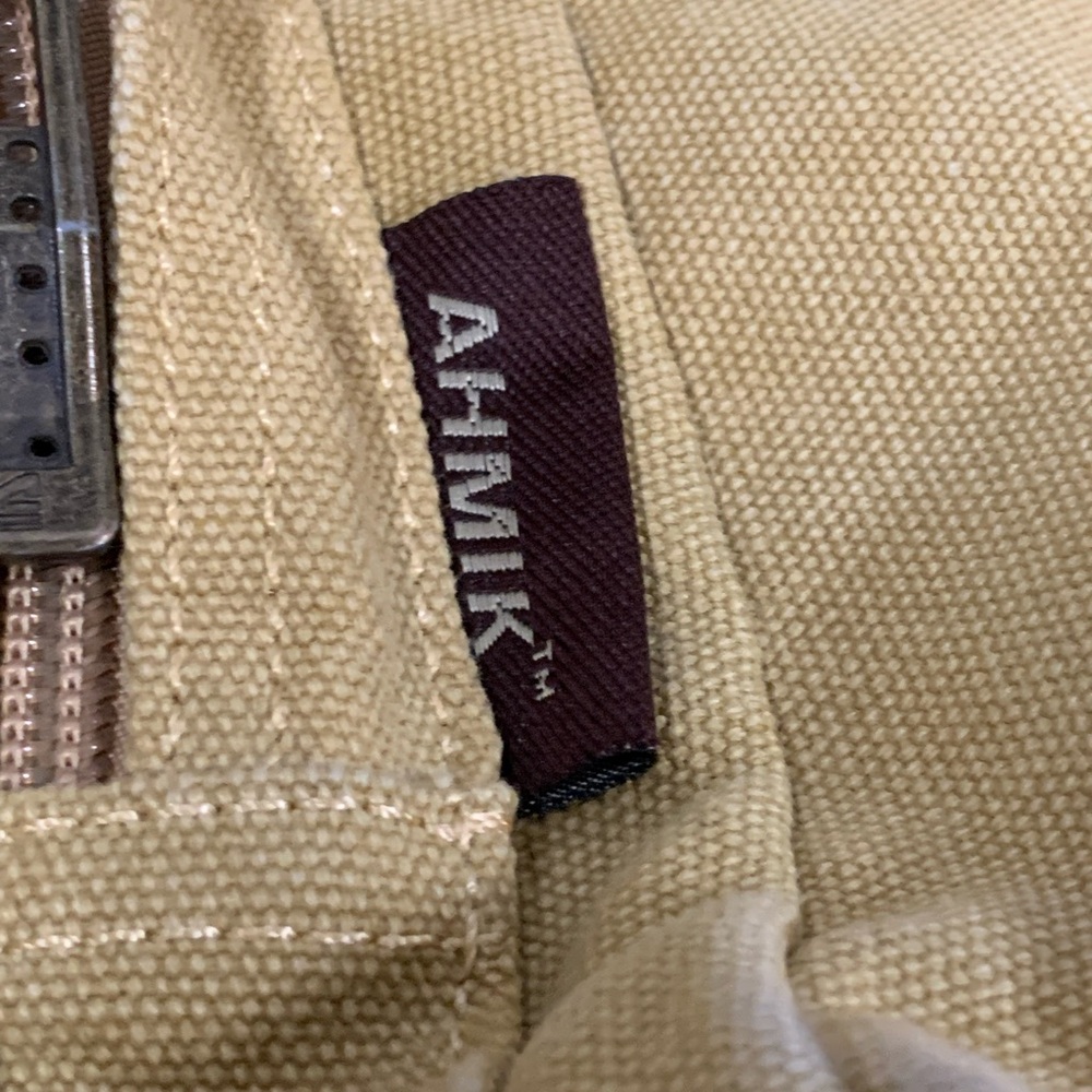 Tan Ahmik Canvas 4 pocket Backpacks
